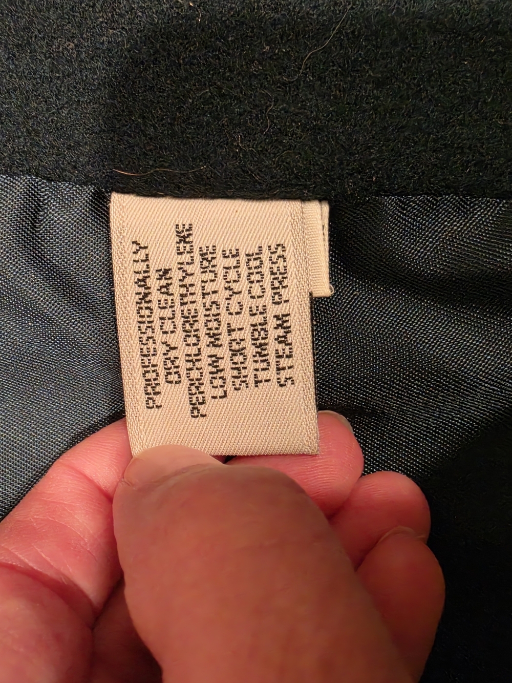 Vintage 80s Forecaster Pure Wool Coat Emerald Green ILGWU Union Made 14 44" Long - Picture 6 of 10